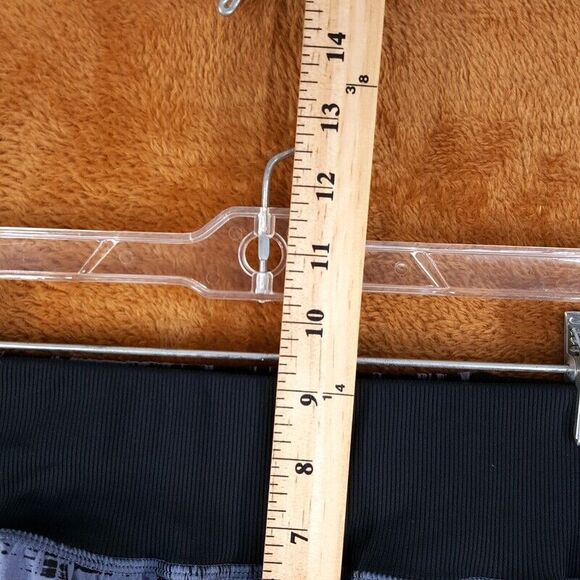 ZELLA Womens Shorts XS Blue Plaid Pull On Lined Workout Gym Running Active - Picture 4 of 10